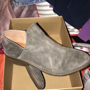 Gray Lucky booties